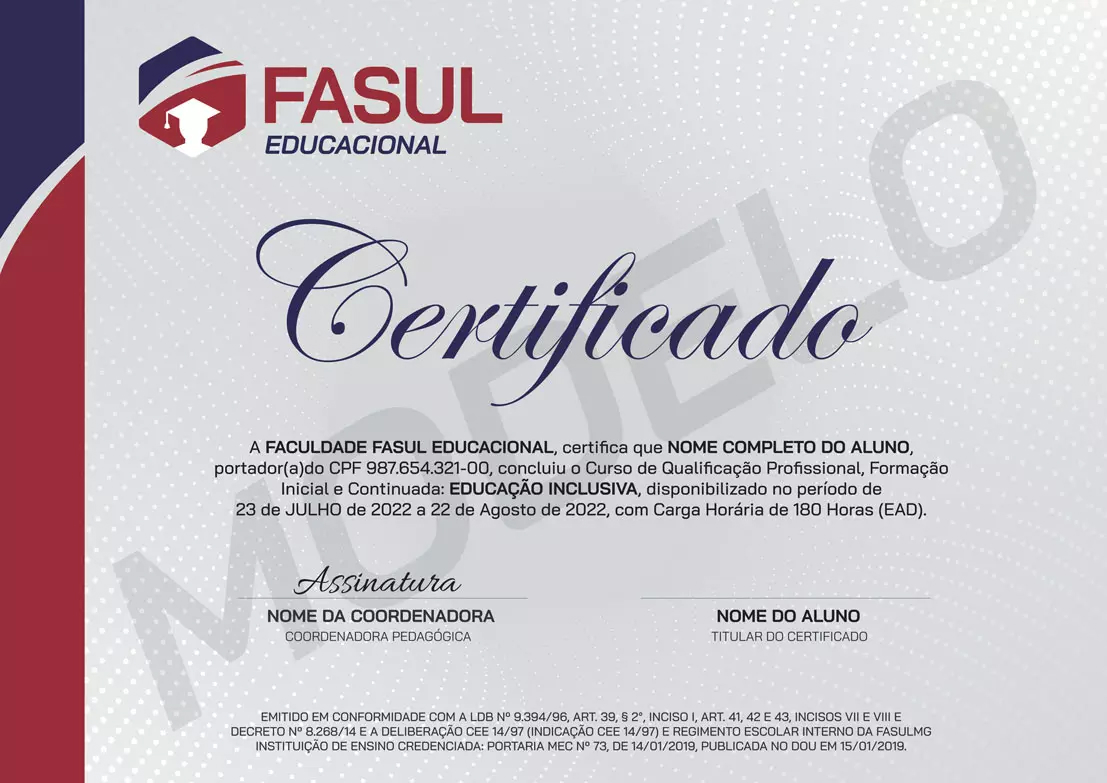 Cursos Grátis Online - Certificado FasulMG
